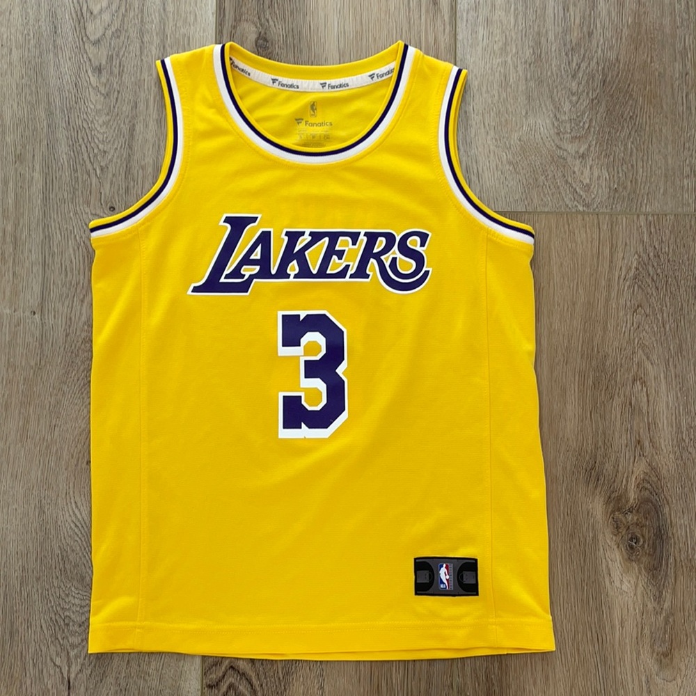 Anthony Davis Jersey Lakers youth kids small
